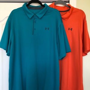 Men’s 2XL Under Armour polo bundle